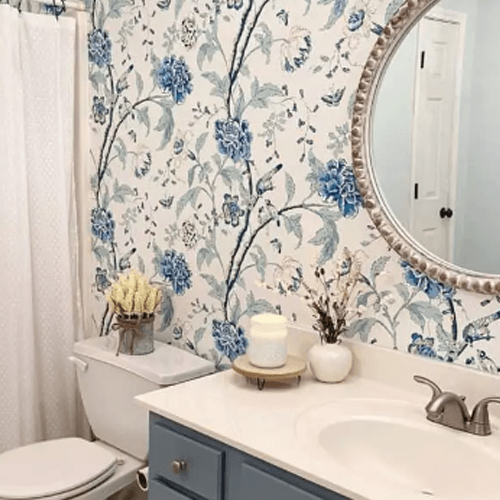 8 Accent Wall Ideas For Small Bathrooms